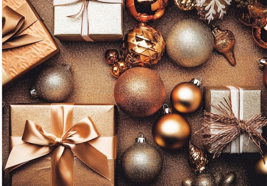 Пакет Новий Рік великий горизонтальний BG-016