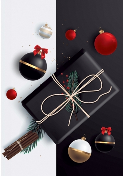 Новий рік Пакет гігант вертикальний GV-05