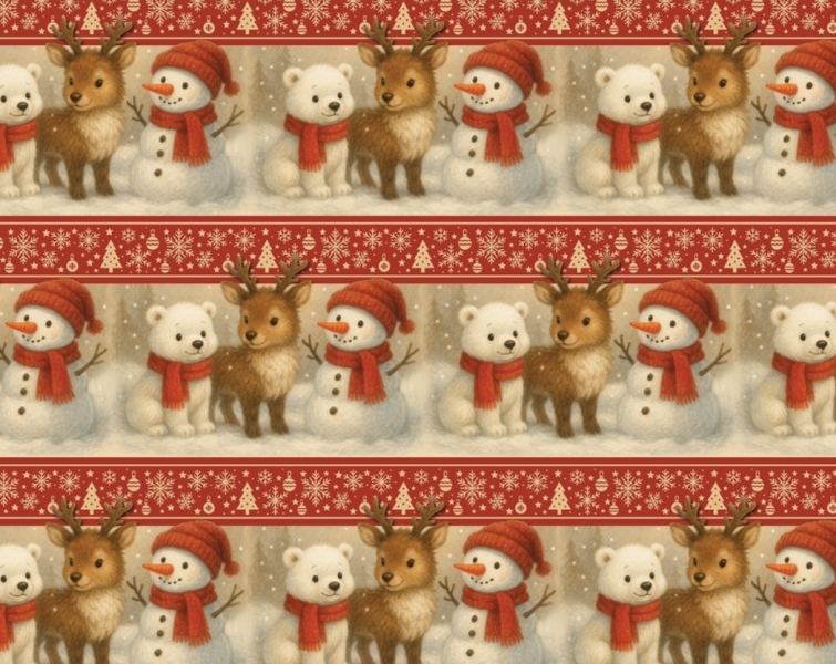 Папір новорічний BUM-32