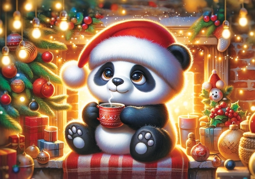 Пакет Новий Рік великий горизонтальний BG-009