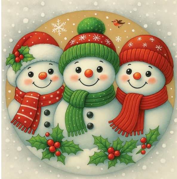 Пакет новий рік квадрат NGKV-12