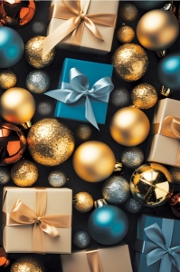 Новий рік Пакет гігант вертикальний GV-01