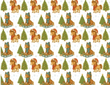 Папір новорічний BUM-31